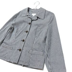 Charter Club | Striped Coat | Blazer | Lightweight | Eclectic | Preppy | Trendy